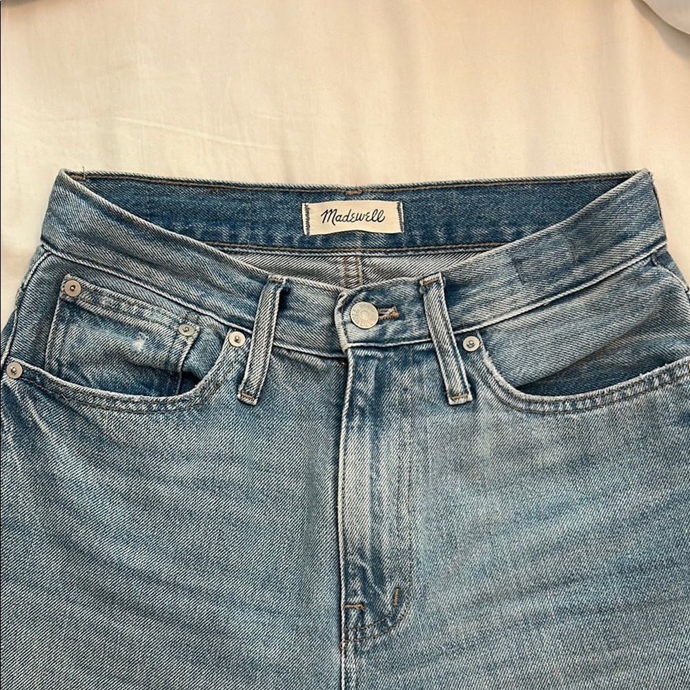 Madewell Light Blue Mom Jeans
